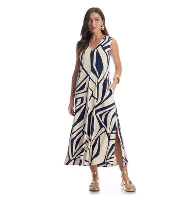 Vestido Com Bolso Azzurra - Imagem 3 - Mobile