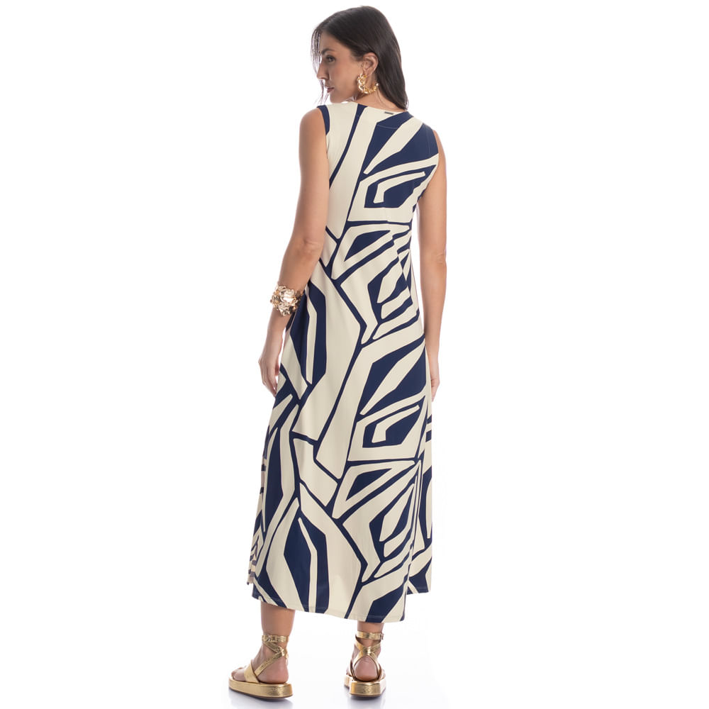 Vestido Com Bolso Azzurra - Imagem 4 - Mobile