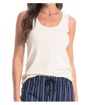 Pijama Feminino Curto Regata Stripes - Imagem 5 - Mobile