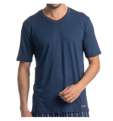 Pijama Masculino Curto Stripes Tombini - Imagem 5 - Mobile