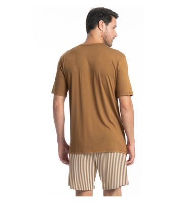 Pijama Masculino Curto Bernardo Tombini - Imagem 2 - Mobile