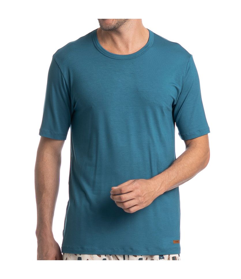 Pijama Masculino Curto Italy Tombini - Imagem 5 - Desktop