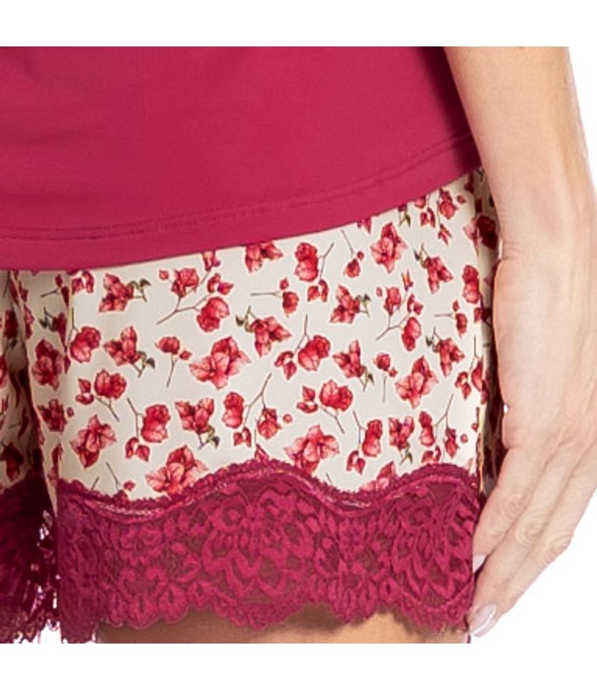Pijama Feminino Curto Regata Primavera - Imagem 5 - Desktop