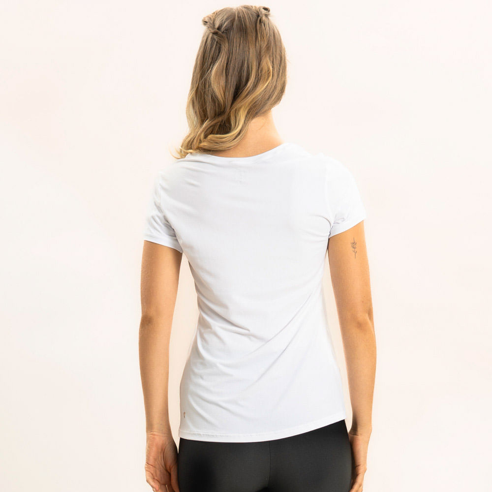 Camiseta Basic Pulse Vivame Branco - Imagem 2