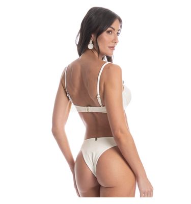 Biquíni Corset Média Creponê - Imagem 2 - Mobile