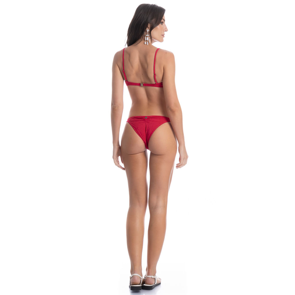 Biquíni Corset Slim Tira Média Malibu - Imagem 4 - Mobile