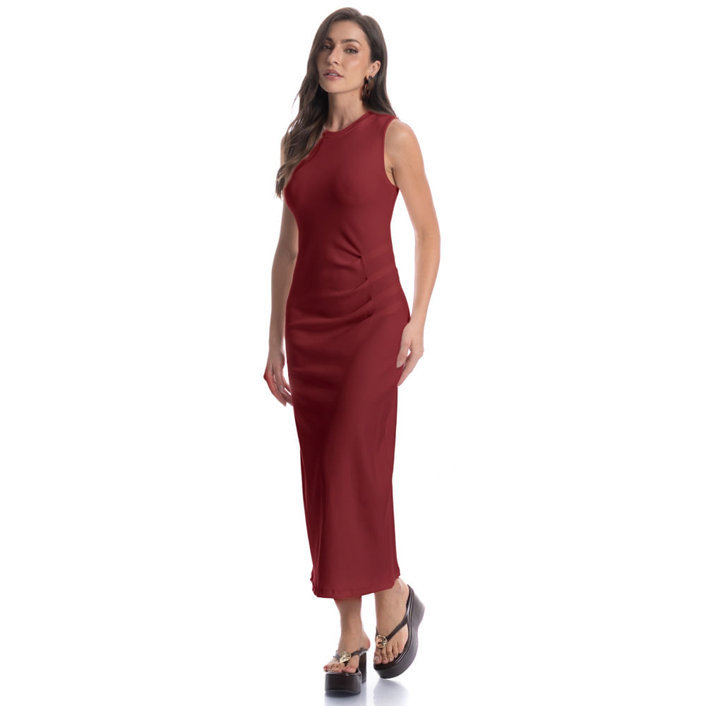 Vestido Drapeado Lívia - Imagem 3 - Mobile