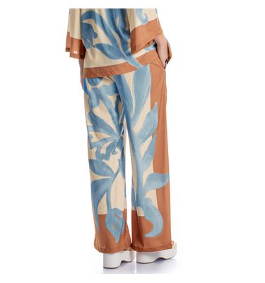 Calça Feminina Com Bolso Barroco - Imagem 2 - Mobile