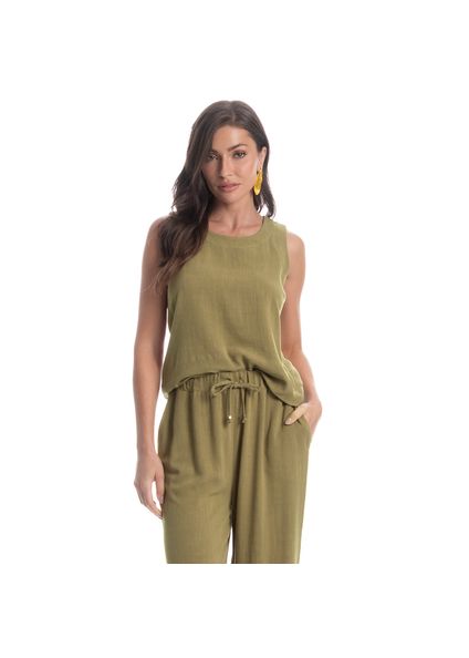 Blusa Ampla Belize Verde - Imagem 1