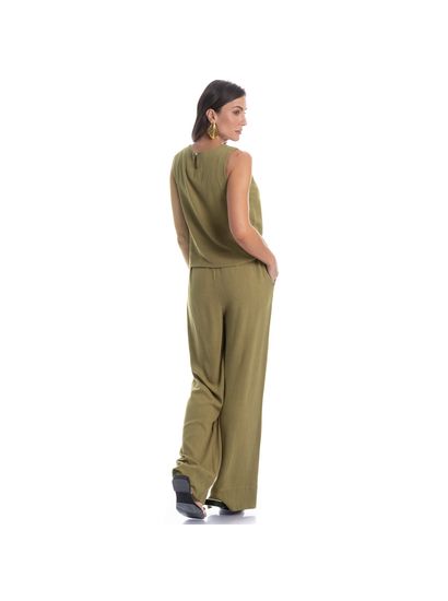 Calça Ampla Com Bolso Belize - Imagem 4 - Desktop