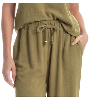 Calça Ampla Com Bolso Belize - Imagem 5 - Mobile