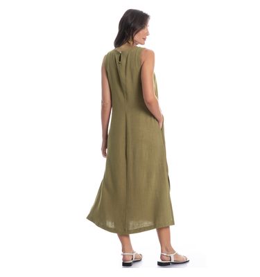 Vestido Regata Com Bolso Belize - Imagem 4 - Mobile