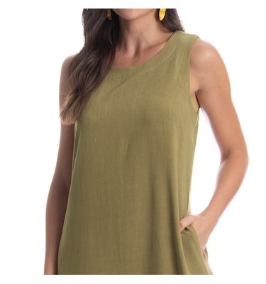 Vestido Regata Com Bolso Belize - Imagem 5 - Mobile