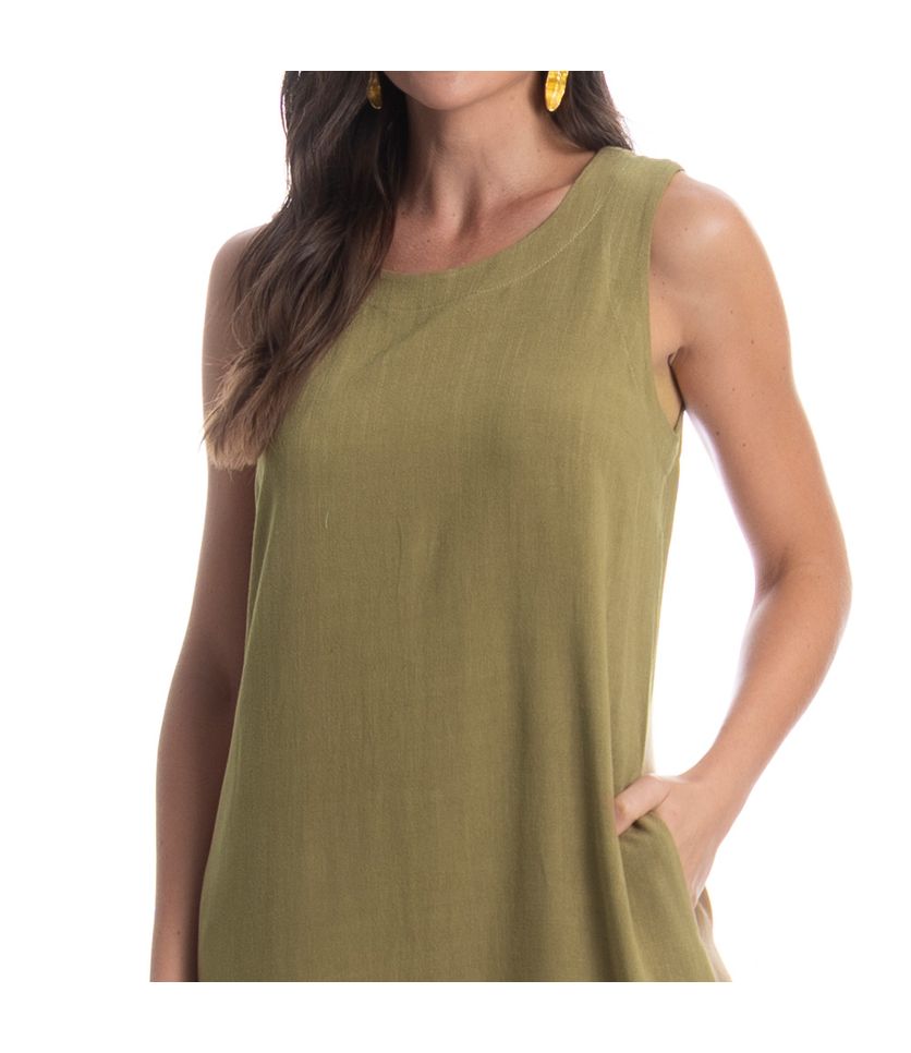 Vestido Regata Com Bolso Belize - Imagem 5 - Desktop