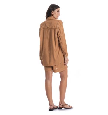 Shorts Com Bolso Linno - Imagem 4 - Mobile