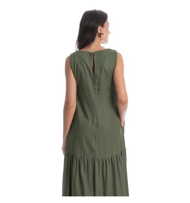 Vestido Com Bolso Linno - Imagem 2 - Mobile