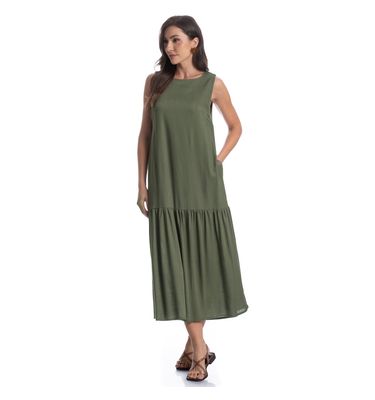 Vestido Com Bolso Linno - Imagem 3 - Mobile