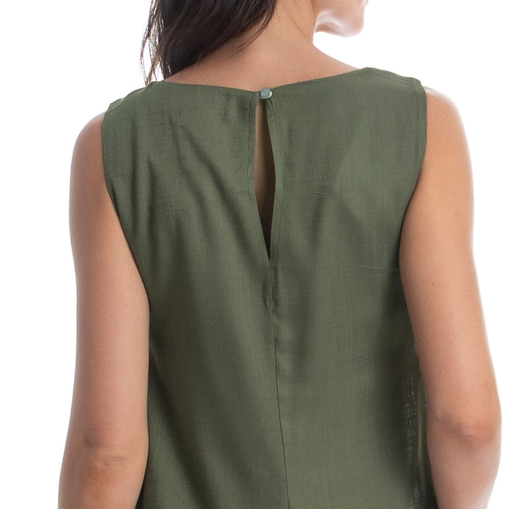 Vestido Com Bolso Linno - Imagem 5 - Mobile