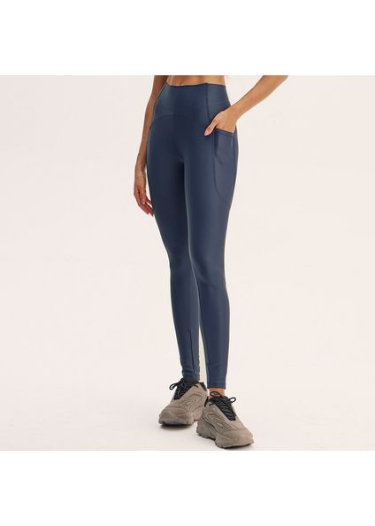 Calça Legging Slim Shape Com 3 Bolsos Elite Vivame Azul-marinho - Imagem 1