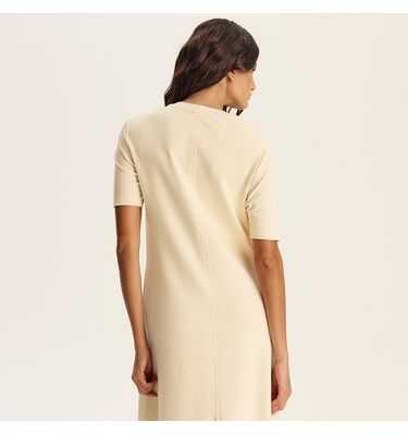 Vestido Com Manga Canelada Neotech Kayla - Imagem 2 - Mobile