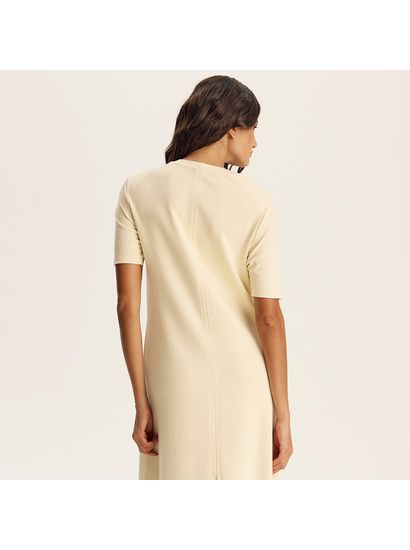 Vestido Com Manga Canelada Neotech Kayla - Imagem 2 - Desktop
