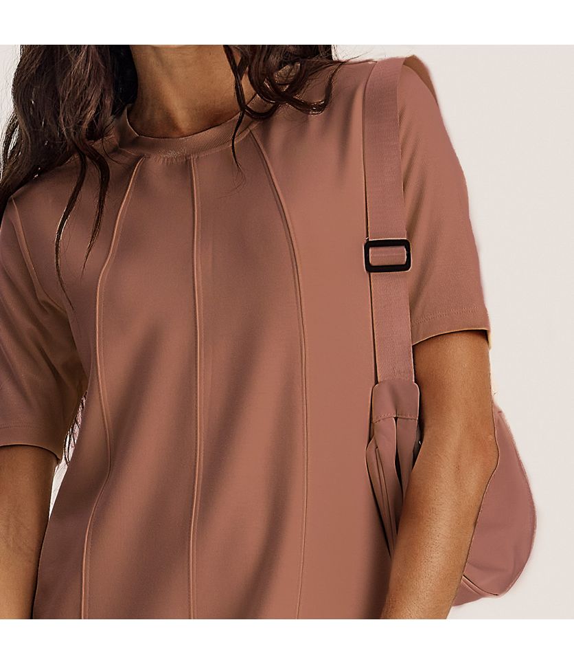 Vestido Com Manga Canelada Neotech Kayla - Imagem 5 - Desktop