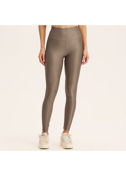 Calça Legging Essential Shape 7/8 Glow Move Marrom - Imagem 1