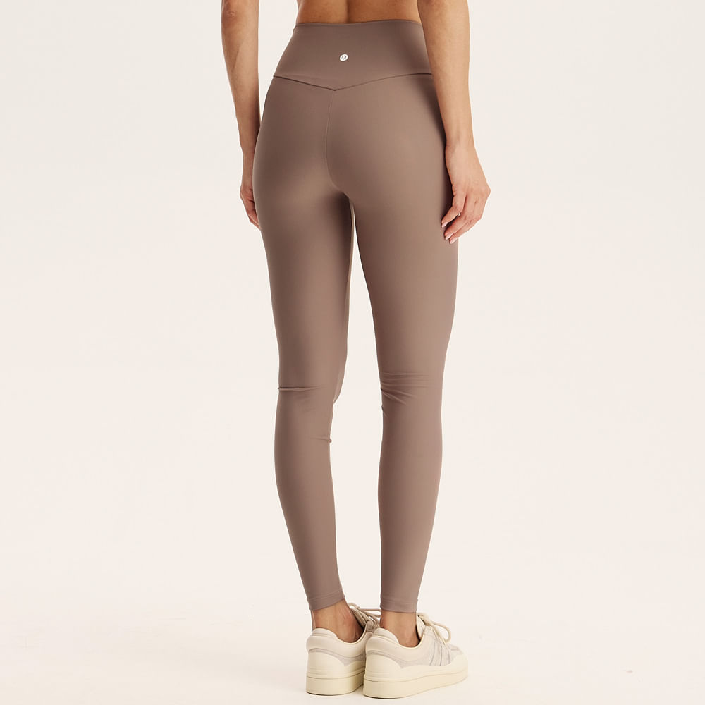 Calça Legging Wrap Shape Creamy Vivame Marrom - Imagem 2