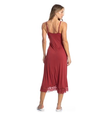 Camisola Midi Com Renda Manu Colors - Imagem 4 - Mobile