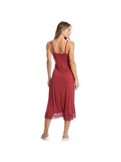 Camisola Midi Com Renda Manu Colors - Imagem 4 - Desktop