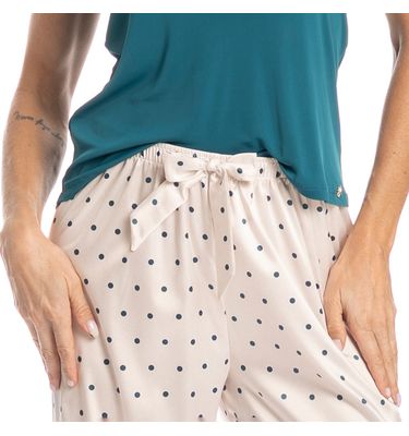 Pijama Feminino Capri Lara - Imagem 5 - Mobile