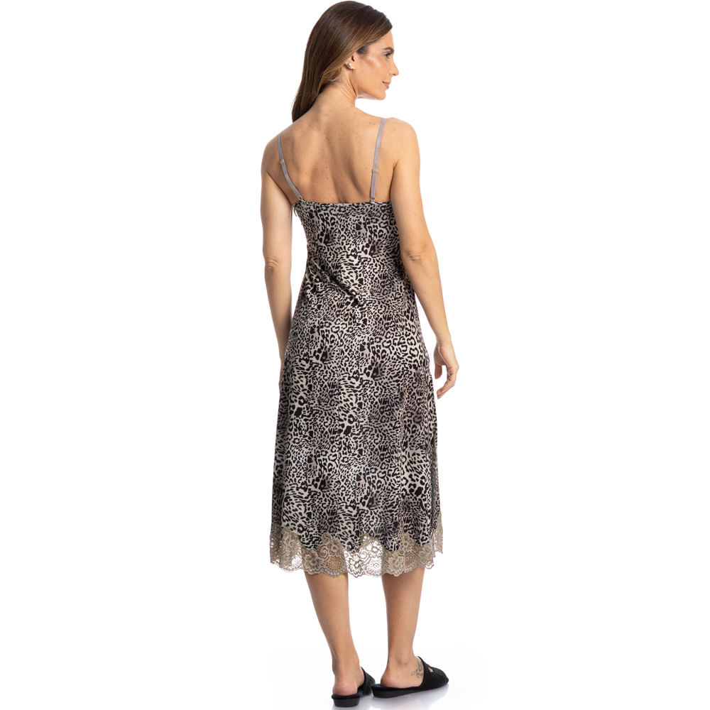 Camisola Midi Com Renda Hera - Imagem 4 - Mobile