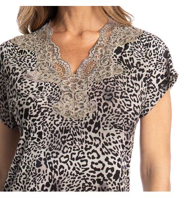 Camisão Curto Com Renda Hera - Imagem 5 - Mobile