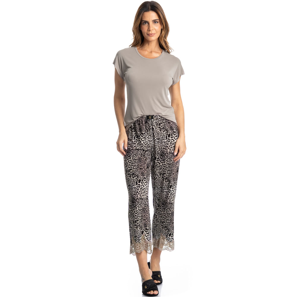 Pijama Feminino Capri Hera - Imagem 3 - Mobile