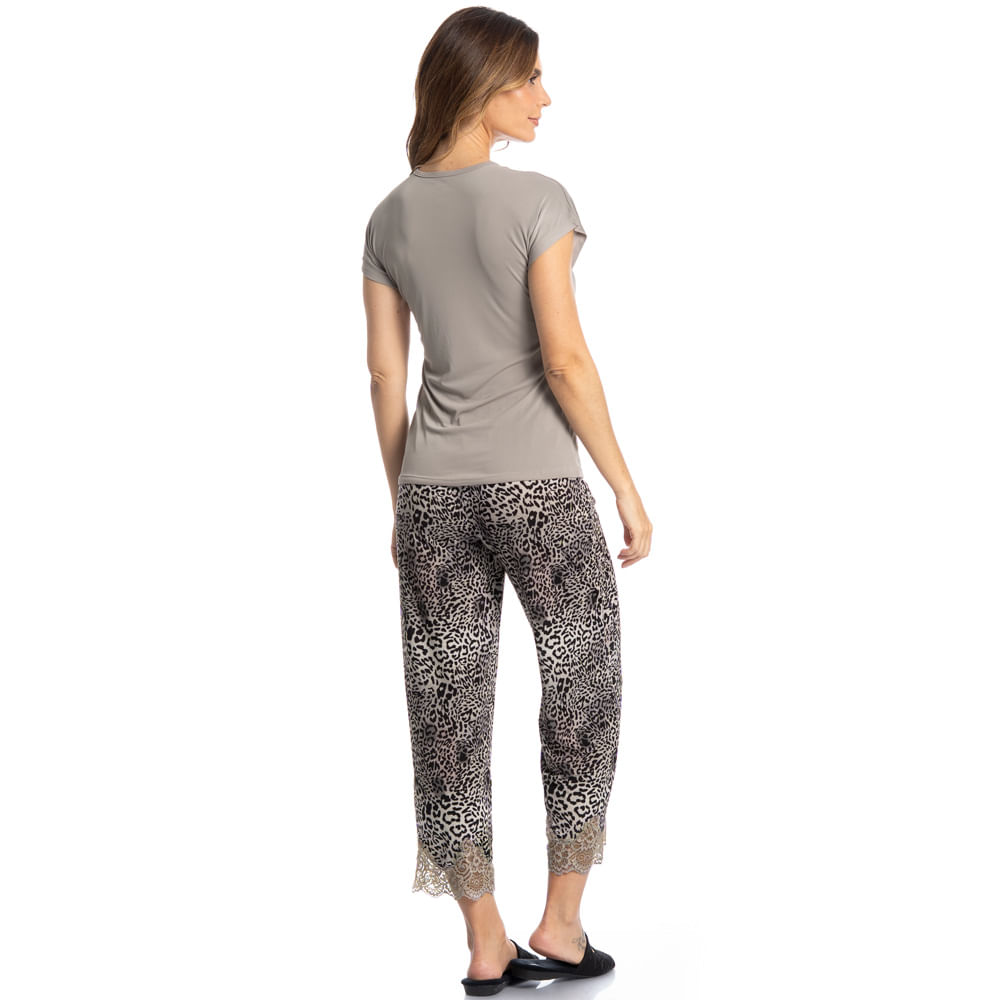 Pijama Feminino Capri Hera - Imagem 4 - Mobile