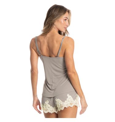 Short Doll Mini Com Renda Diana - Imagem 2 - Mobile