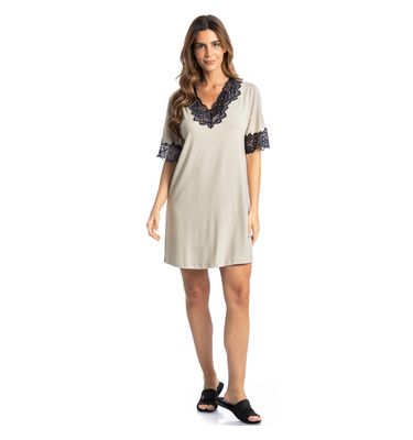 Camisão Com Renda Maia - Imagem 3 - Mobile