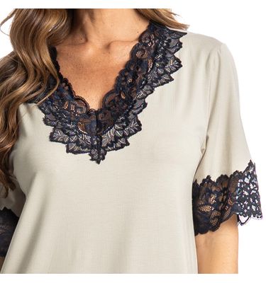 Camisão Com Renda Maia - Imagem 5 - Mobile