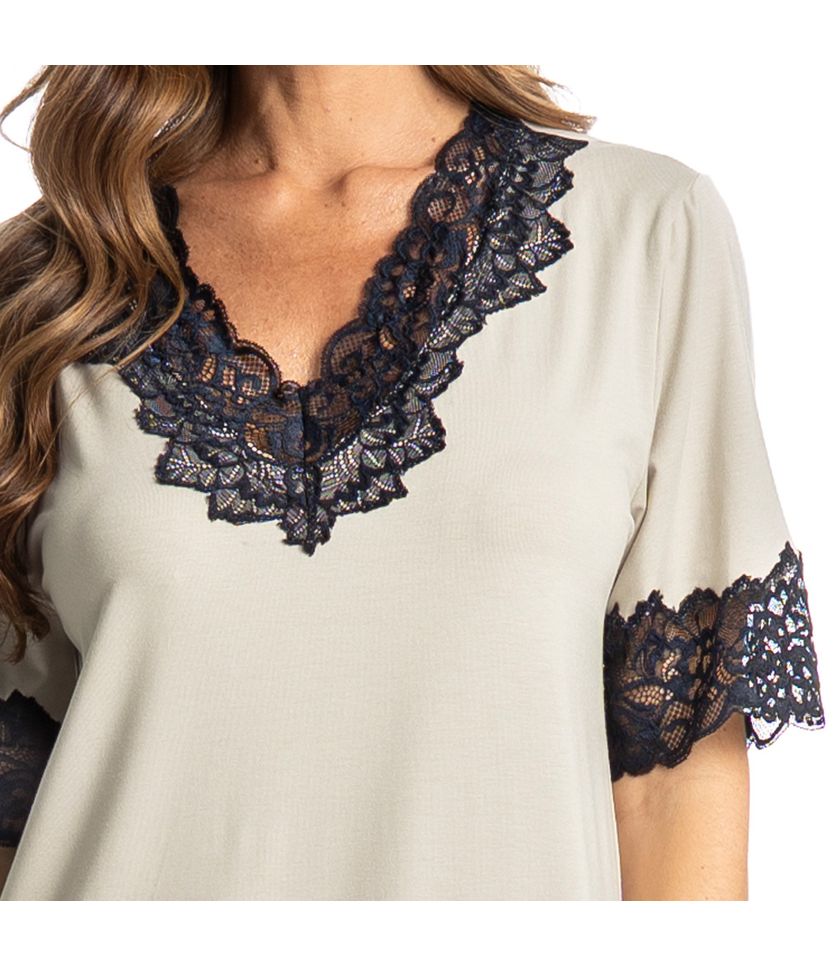 Camisão Com Renda Maia - Imagem 5 - Desktop