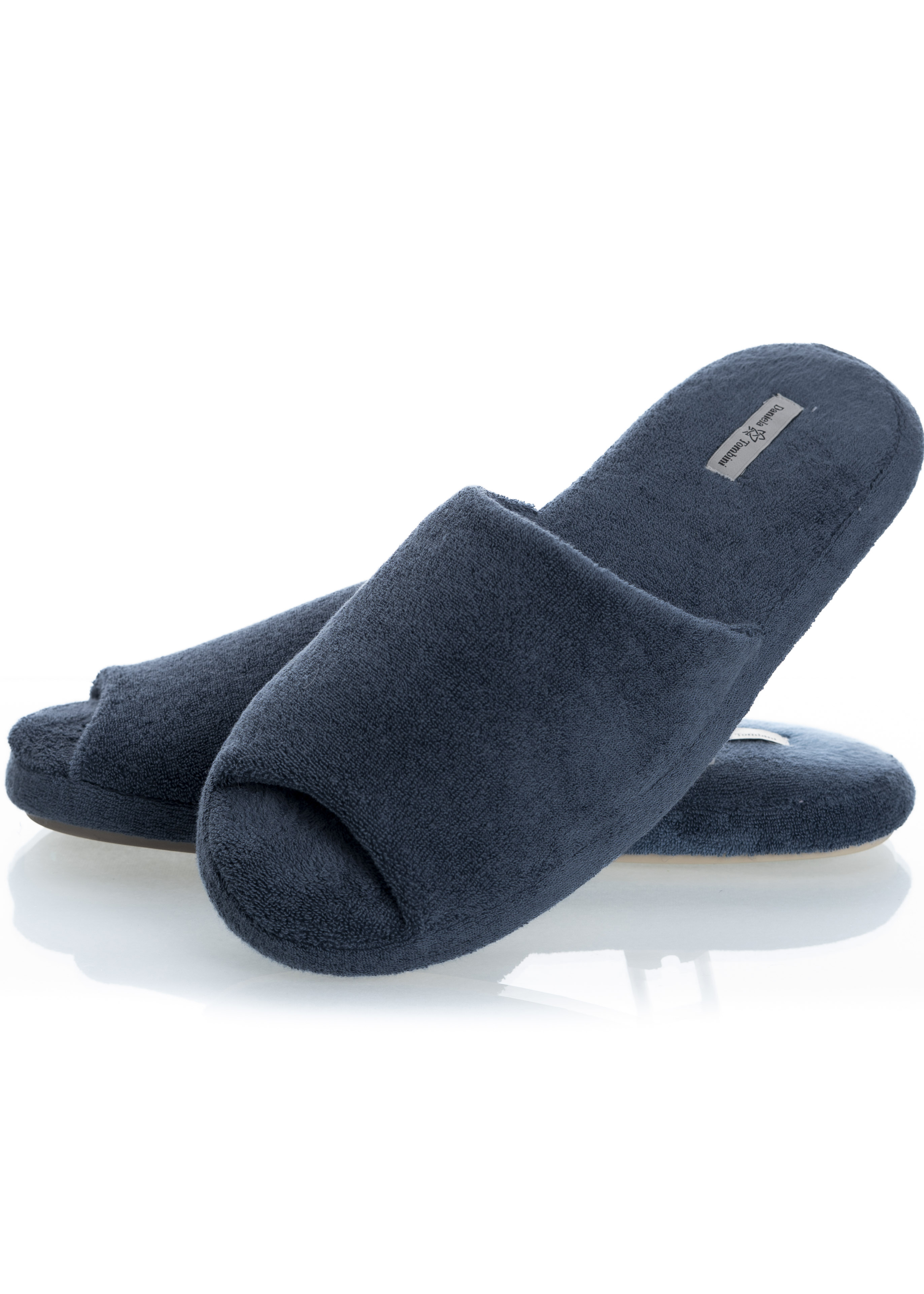 Chinelo Em Atoalhado Easy Azul-marinho - Imagem 1