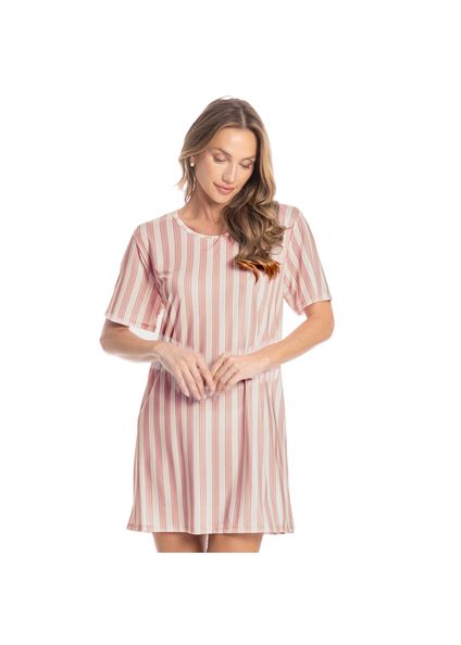 Camisão Curto Carmela Rosa-3 - Imagem 1