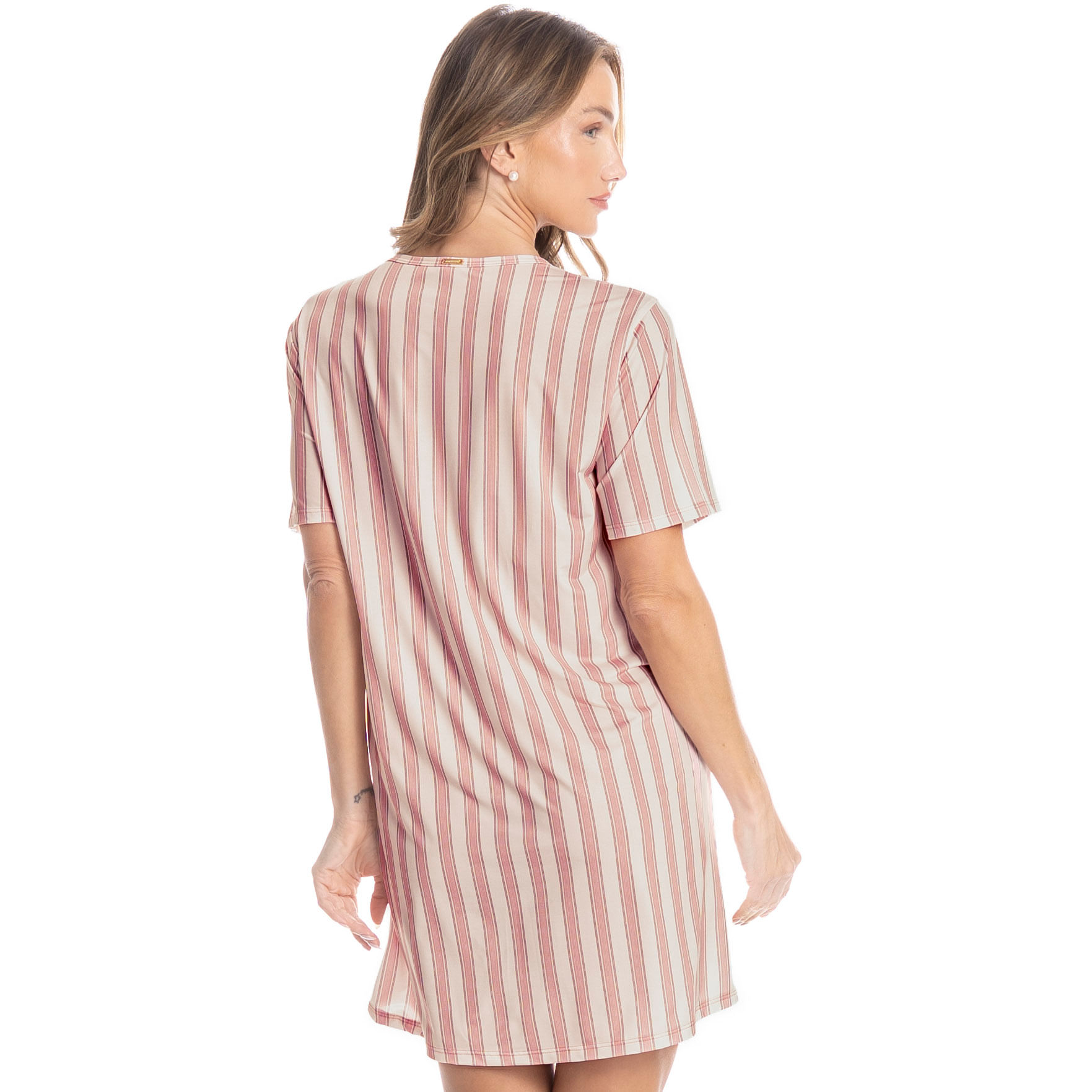 Camisão Curto Carmela Rosa-3 - Imagem 2