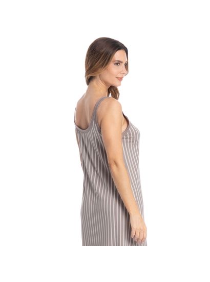 Vestido Midi Regata Latte - Imagem 2 - Desktop