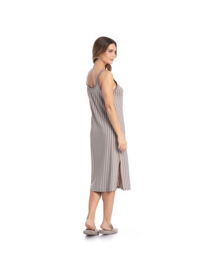 Vestido Midi Regata Latte - Imagem 4 - Desktop