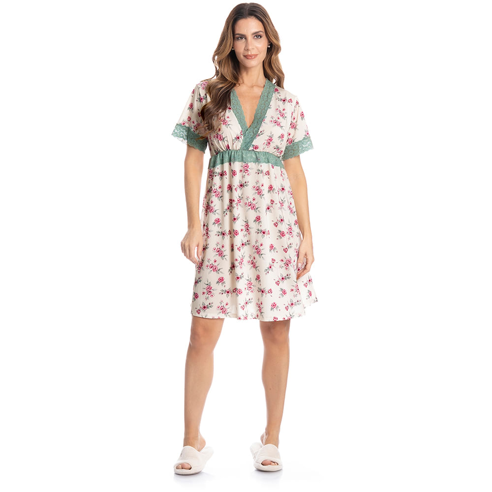 Camisão Curto Transpassado Giulia - Imagem 3 - Mobile