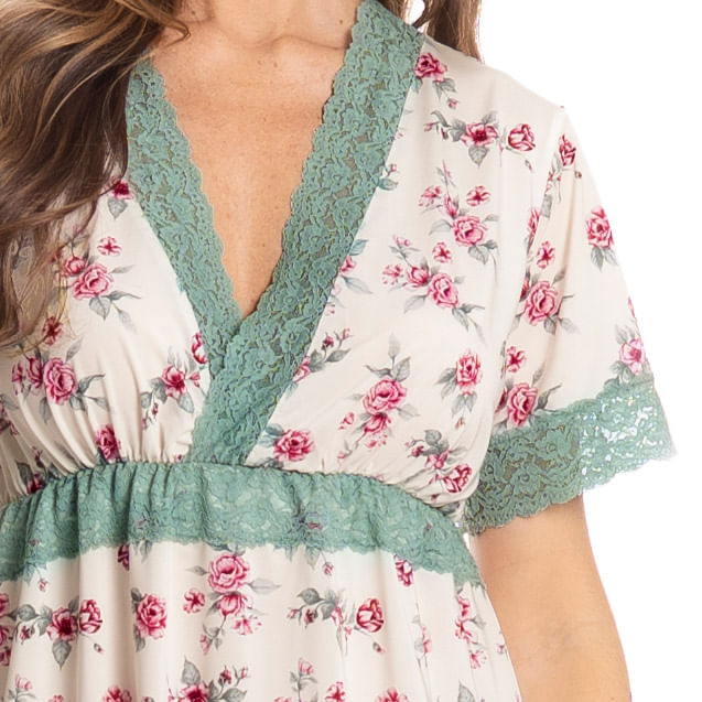 Camisão Curto Transpassado Giulia - Imagem 5 - Mobile