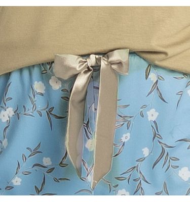 Pijama Feminino Curto Flor - Imagem 5 - Mobile