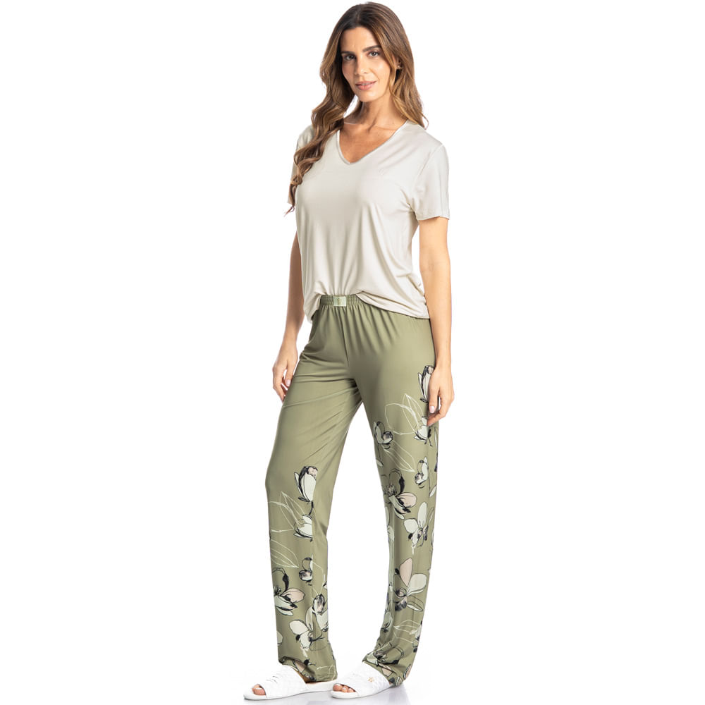 Pijama Longo Feminino Thalia - Imagem 3 - Mobile