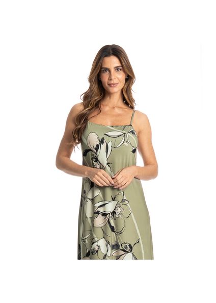 Vestido Longo Thalia Verde - Imagem 1