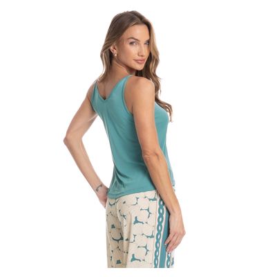 Pijama Feminino Capri Natália - Imagem 2 - Mobile